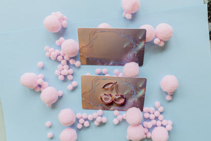 🌸 Pink Glass Cherry